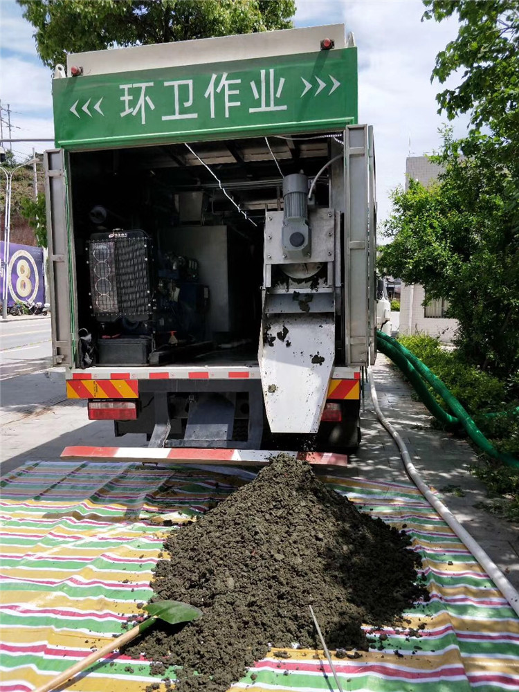 珲春淤泥干湿分离